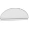 Ekena Millwork Elliptical Smooth Architectural Grade PVC Combination Pediment, 86"W x 28-3/8"H x 2-3/4"P PEDPC086X285ELL00 - alternate 1